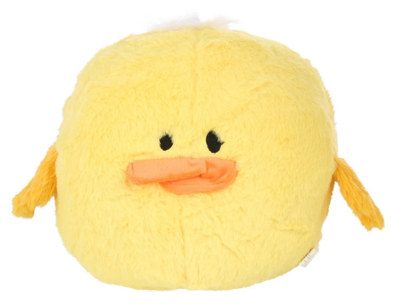Pet Lou Petlou 00361 Chick Ball, 10-inch, Yellow, Super-Soft and Plush Fabric - Image 1